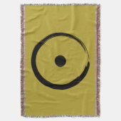 日占星術の印 – 仏教禅サークル1 スローブランケット (正面縦)