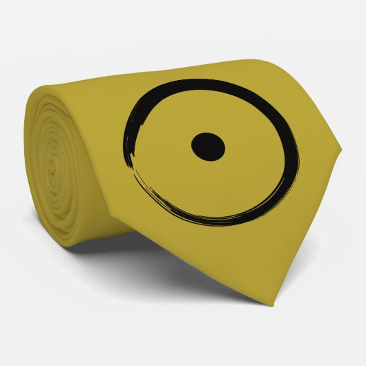 日占星術の印 – 仏教禅サークル1 ネクタイ (ロール)