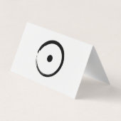 日占星術の印 – 仏教禅サークル1 名刺 (裏面)