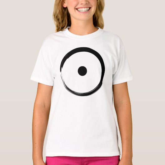 日占星術の印 – 仏教禅サークル1 Tシャツ (正面)