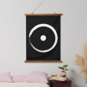 日占星術の印 – 仏教禅サークル2 吊り下げ型タペストリー (寝室)