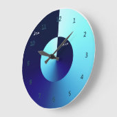 日及び夜 ラージ壁時計 (傾斜)