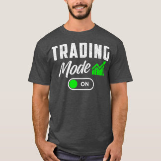 日取引日取引日取引の在庫取引モード Tシャツ