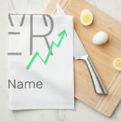 日取引業者と暗号通貨証券取引所 キッチンタオル (四つ折り)