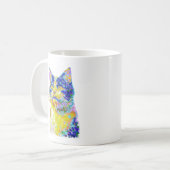 日向に佇む猫 コーヒーマグカップ (正面左)