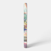 日向の別荘の窓辺の野の花 SAMSUNG GALAXYケース (左側面)