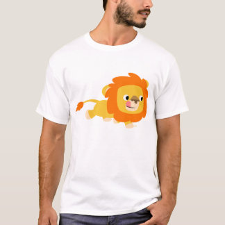 日和見主義の漫画のライオンの子供のTシャツ Tシャツ