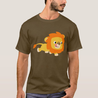 日和見主義の漫画のライオンのTシャツ Tシャツ