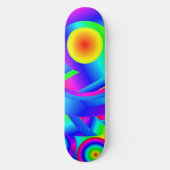 日地中海の出 スケートボード (正面)