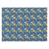 日地中海の・果物・夏・レモン・アート テーブルクロス (正面(横))