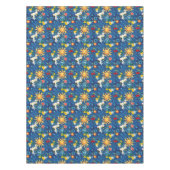 日地中海の・果物・夏・レモン・アート テーブルクロス (正面)