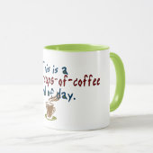 日多数のコーヒー マグカップ (正面右)