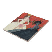 日夜パリのアールデコで タイル (側面)