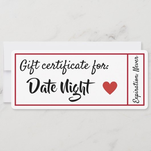 日夜券 招待状 (正面)