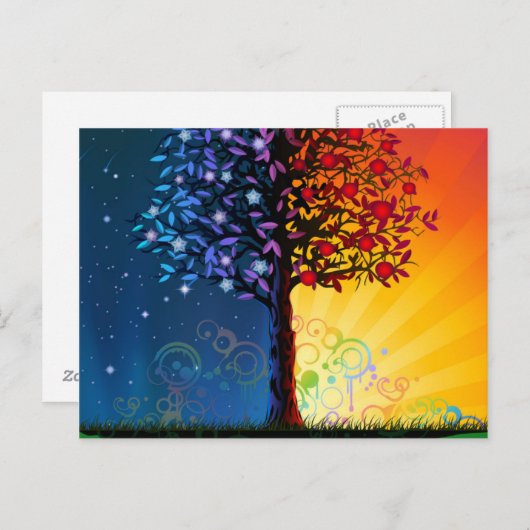 日夜木 ポストカード (正面/裏面)