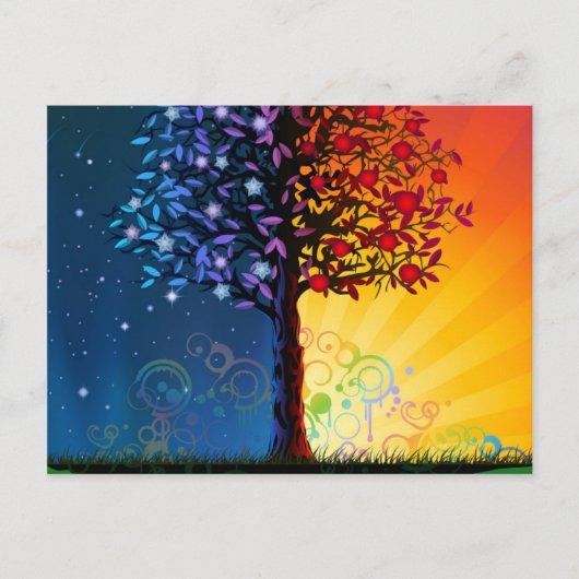 日夜木 ポストカード (正面)