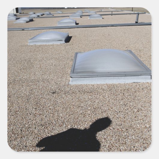 日太陽の照明 スクエアシール (正面)