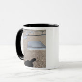 日太陽の照明 マグカップ (正面左)