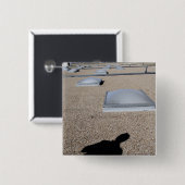 日太陽の照明 缶バッジ (正面&裏面)