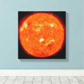 日太陽の2の活動 キャンバスプリント (インサイチュ (ウッドフロア))