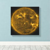 日太陽の4の活動 キャンバスプリント (インサイチュ (ウッドフロア))