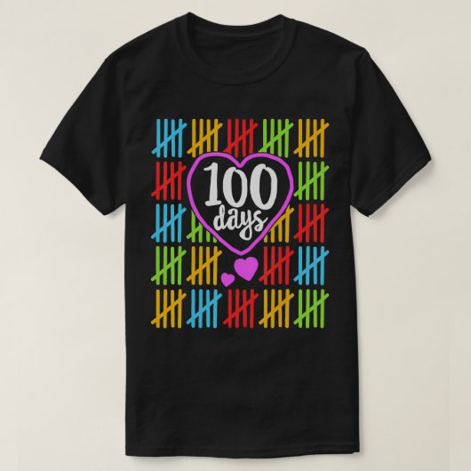 日女子カウント100先生 Tシャツ (デザイン正面)