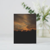 日威厳がある入はがき ポストカード (スタンド正面)