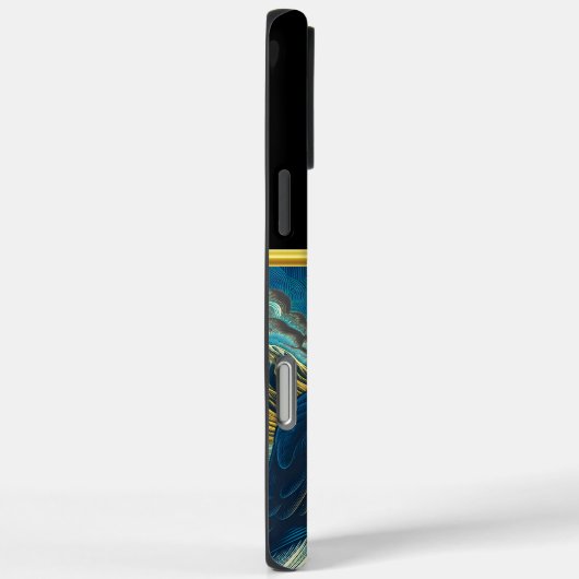 日威厳のあるの入った海を眺め鮮やかる鷲 Case-Mate iPhoneケース (裏面 / 右)