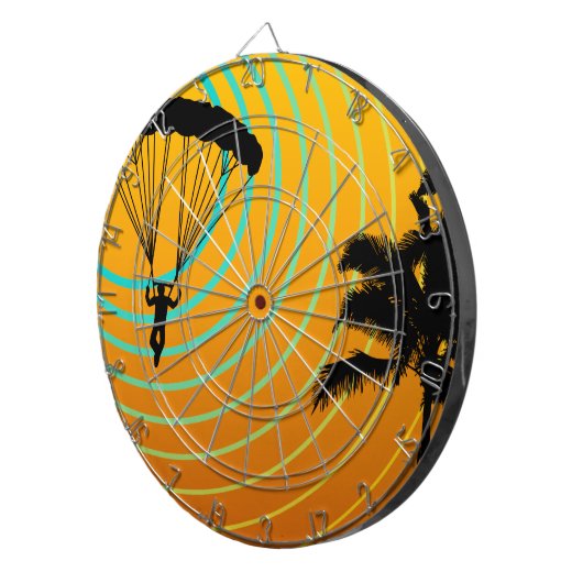 日射天空 ダーツボード (正面右)