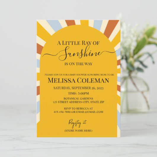 日差しが少し進んでいる 招待状 (スタンド正面)