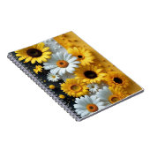 日差しに輝く花の華やかさ iPad スマートカバー ノートブック (右側)