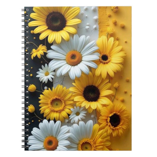 日差しに輝く花の華やかさ iPad スマートカバー ノートブック (正面)