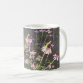 日差しの中のエキナセアの花 コーヒーマグカップ (正面右)