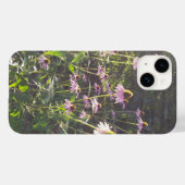 日差しの中のエキナセアの花 Case-Mate iPhoneケース (裏面 (横))