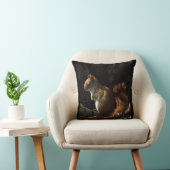 日差しの中のリス クッション (椅子)