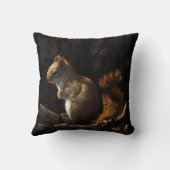 日差しの中のリス クッション (裏面)