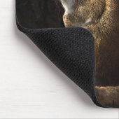 日差しの中のリス マウスパッド (コーナー)