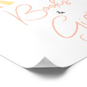 日差しの本と贈り物の小さな光線 ポスター (角)