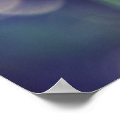 日差しの黄色い花の芽《写真》ぼけ味 ポスター (角)