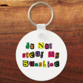 日差しを奪うな キーホルダー (正面)