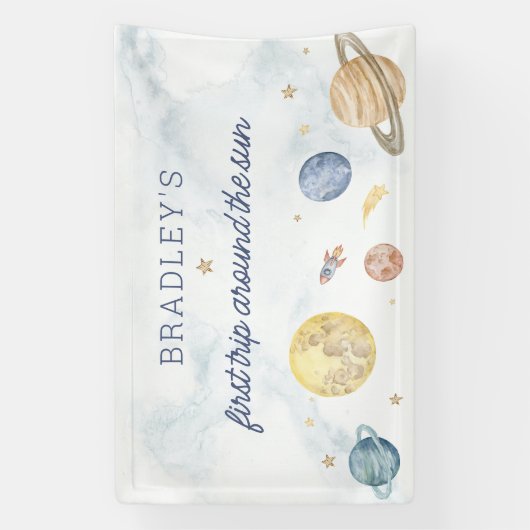 日帰のまわりにり初の日帰り看板 横断幕 (縦)