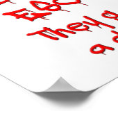 日帰りポスタおもしろいー ポスター (角)