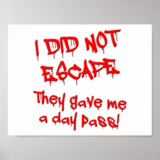 日帰りポスタおもしろいー ポスター (正面)