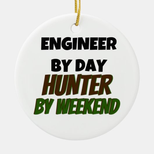 日帰り技術者WeekendBy Day Hunter セラミックオーナメント (正面)