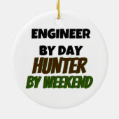 日帰り技術者WeekendBy Day Hunter セラミックオーナメント (裏面)