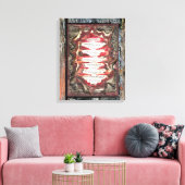 日常の声 キャンバスプリント (インサイチュ (リビング))