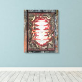 日常の声 キャンバスプリント (インサイチュ (ウッドフロア))