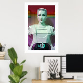 日常の完成の謙虚さ離れが未達成 ポスター (ホームオフィス)