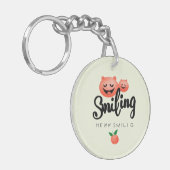 日常の必需品アキユニークリルキーホルダー キーホルダー (正面左)