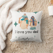 日常の父の愛 クッション (ブランケット)